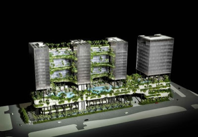 -Tòa nhà xanh ở Singapore